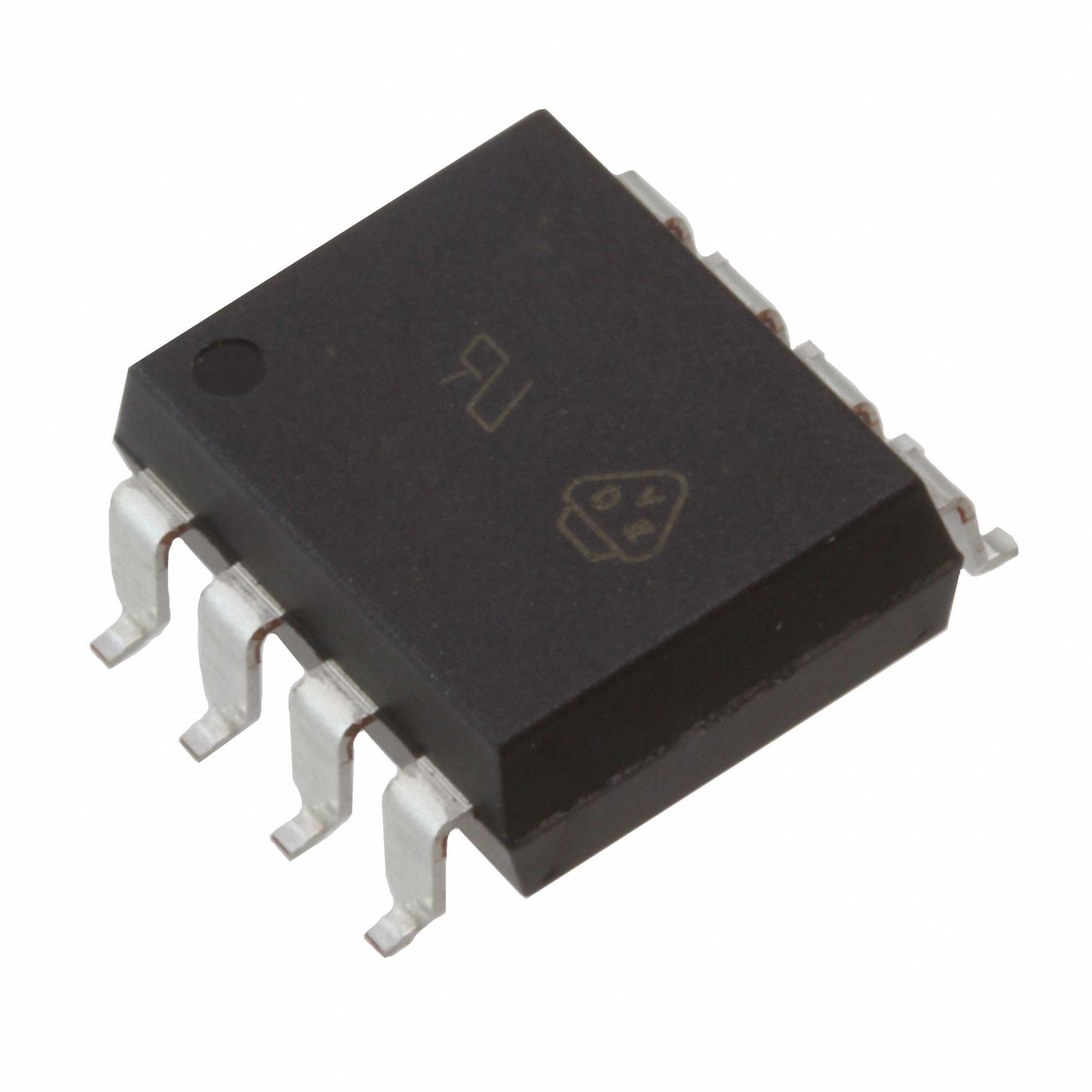 Logic Output Optoisolator 5MBd Push-Pull, Totem Pole 5300Vrms 2 Channel 5kV/μs, 10kV/μs CMTI 8-SMD